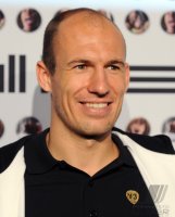 Fussball Saison 2010/2011: Arjen Robben (FC Bayern Muenchen)