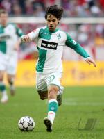 Fussball 1. Bundesliga: Werder, DIEGO Einzelaktion