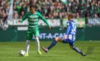 Fussball Bundesliga Saison 16/17: SV Werder Bremen - Hertha BSC Berlin