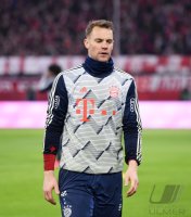 Fussball 1. Bundesliga Saison 19/20: FC Bayern Muenchen -  FC Schalke 04