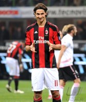 FUSSBALL SERIE A:  Zlatan Ibrahimovic (AC Mailand)