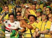 Fussball WM 2006: Brasilien - Frankreich