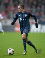 Fussball CHL  Saison 2013/2014: Franck Ribery (FC Bayern Muenchen)
