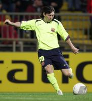 Fussball International UCL: Madrid, MESSI Einzelaktion am Ball