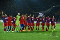 Fussball 1. Bundesliga Saison 14/15: FC Bayern Muenchen - Borussia Dortmund