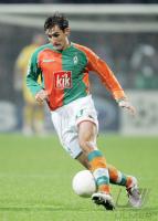 Fussball CL: Bremen, KLOSE Einzelaktion am Ball