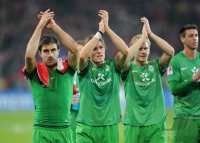 Fussball 1. Bundesliga  Saison 2011/2012:  1.FSV Mainz 05 - SV Werder Bremen