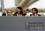 Fussball CHL Finale: Monaco - Porto, Fuerstenfamilie gruesst