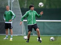FUSSBALL INTERNATIONAL EURO 2012:  Training der Deutschen Nationalmannschaft