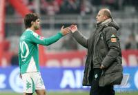 Fussball 1. Bundesliga 07/08  FC Bayern Muenchen  -  SV Werder Bremen