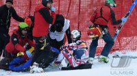 Ski Alpin Kitzbuehel 2016 Abfahrt Sturz Hannes Reichelt (AUT)