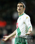 Fussball 1. Bundesliga: Bremen, MICOUD Gestik