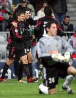 Fussball CHL FC Bayern-Rapid; Zweikampf