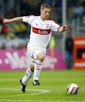 Fussball 1. Bundesliga: Stuttgart, HITZLSPERGER Einzelaktion am Ball