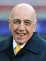 FUSSBALL INTERNATIONAL  CHL Viertelfinale 11/12:  Adriano Galliani (AC Mailand)
