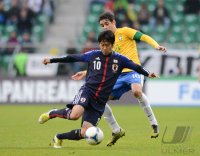 FUSSBALL INTERNATIONAL:  Japan - Brasilien