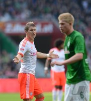 Fussball 1. Bundesliga Saison 12/13: Bastian Schweinsteiger (FC Bayern Muenchen)