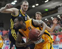 Basketball 1. Bundesliga 2011/2012:  Walter Tigers Tuebingen - Alba Berlin
