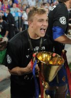 Fussball  International:  Schweizer Meister 10/11 FC Basel;  Xherdan Shaqiri