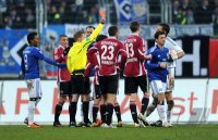 Fussball 1. Bundesliga : 1 FC Nuernberg - Hamburger SV