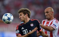 Fussball CHL 15/16 Gruppenphase: Olympiakos Piraeus  - FC Bayern Muenchen
