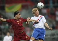 Fussball WM 2006: Achtelfinale Portugal - Niederlande