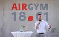 Eroeffnung Freilufthalle des TV Rottenburg