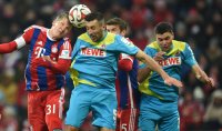 Fussball 1. Bundesliga Saison 14/15: FC Bayern Muenchen - 1. FC Koeln