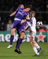 FUSSBALL  International CHL 09/10 :  AC Florenz - FC Bayern  Muenchen