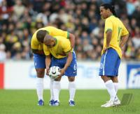 Fussball WM Testspiel Brasilien - Auswahl FC Luzern