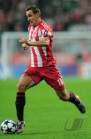 Fussball Champions League  Saison 2010/2011: Miroslav Klose (FC Bayern Muenchen)