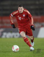 Fussball Regionalliga Sued 2012/2013:  Pierre Emile Hojbjerg, Hoejbjerg, H&Aring;&iexcl;jbjerg (FC Bayern II)