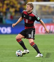 FUSSBALL WM 2014, HALBFINALE: Brasilien - Deutschland