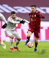 Fussball 1. Bundesliga Saison 21/22: FC Bayern Muenchen - 1. FSV Mainz 05
