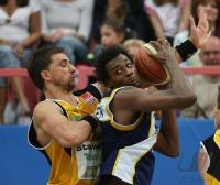 Basketball 1. Bundesliga  06/07 Walter Tigers Tuebingen - Oldenburg