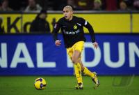 FUSSBALL 1. BUNDESLIGA: Dortmund, ZIDAN Einzelaktion