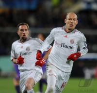 FUSSBALL  International CHL 09/10 :  AC Florenz - FC Bayern  Muenchen