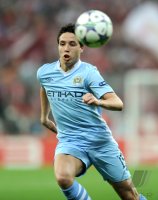Fussball CHL  Saison 2011/2012:  Samir Nasri (Manchester City)