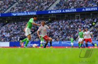 Fussball, 1. Bundesliga Saison 2012/2013: Hamburger SV - VfL Wolfsburg