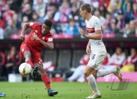 Fussball 1. Bundesliga Saison 15/16: FC Bayern Muenchen - VfB Stuttgart