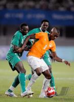 FUSSBALL  Olympia 2008   Viertelfinale  Maenner   Nigeria - Elfenbeinkueste