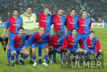 FUSSBALL UEFA CUP  Mannschaftsbild FC Basel
