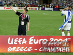 Fussball INTERNATIONAL  EURO 2004 Portugal - Griechenland im Stadion da Luz in Lissabon 04.07.2004