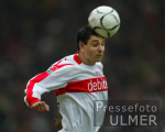 FUSSBALL   VfB Stuttgart - Bayer Leverkusen Ioan Viorel Ganea  (VfB)