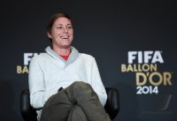 Fussball International  FIFA Ballon d Or 2014: Abby Wambach (USA)