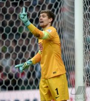 Fussball, 1. Bundesliga  Saison 2014/2015: Werder Bremen - Hertha BSC Berlin