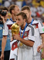 FUSSBALL WM 2014, FINALE: JUBEL Deutschland