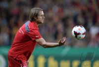 Fussball DFB Pokal 2. Runde 13/14: Trainer Thomas Schneider (VfB Stuttgart)