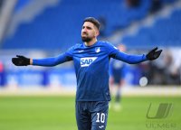 Fussball 1. Bundesliga Saison 21/22: TSG 1899 Hoffenheim - FC Augsburg