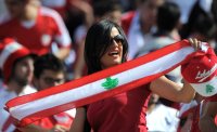 Fussball International WM Qualifikation 2014: Libanon Fan